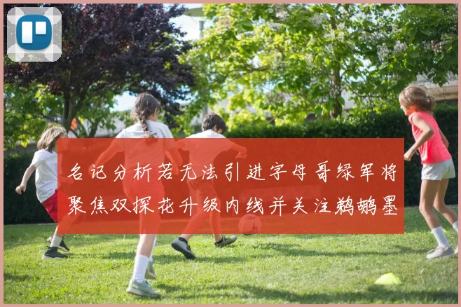 名记分析若无法引进字母哥绿军将聚焦双探花升级内线并关注鹈鹕墨菲